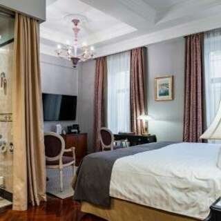 Гостиница Гельвеция Санкт-Петербург Deluxe (двуспальная кровать King size)-8